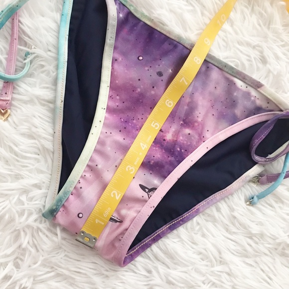 NWOT ✨ Wildfox Space UFO Galaxy Bikini Bottoms - Picture 5 of 8